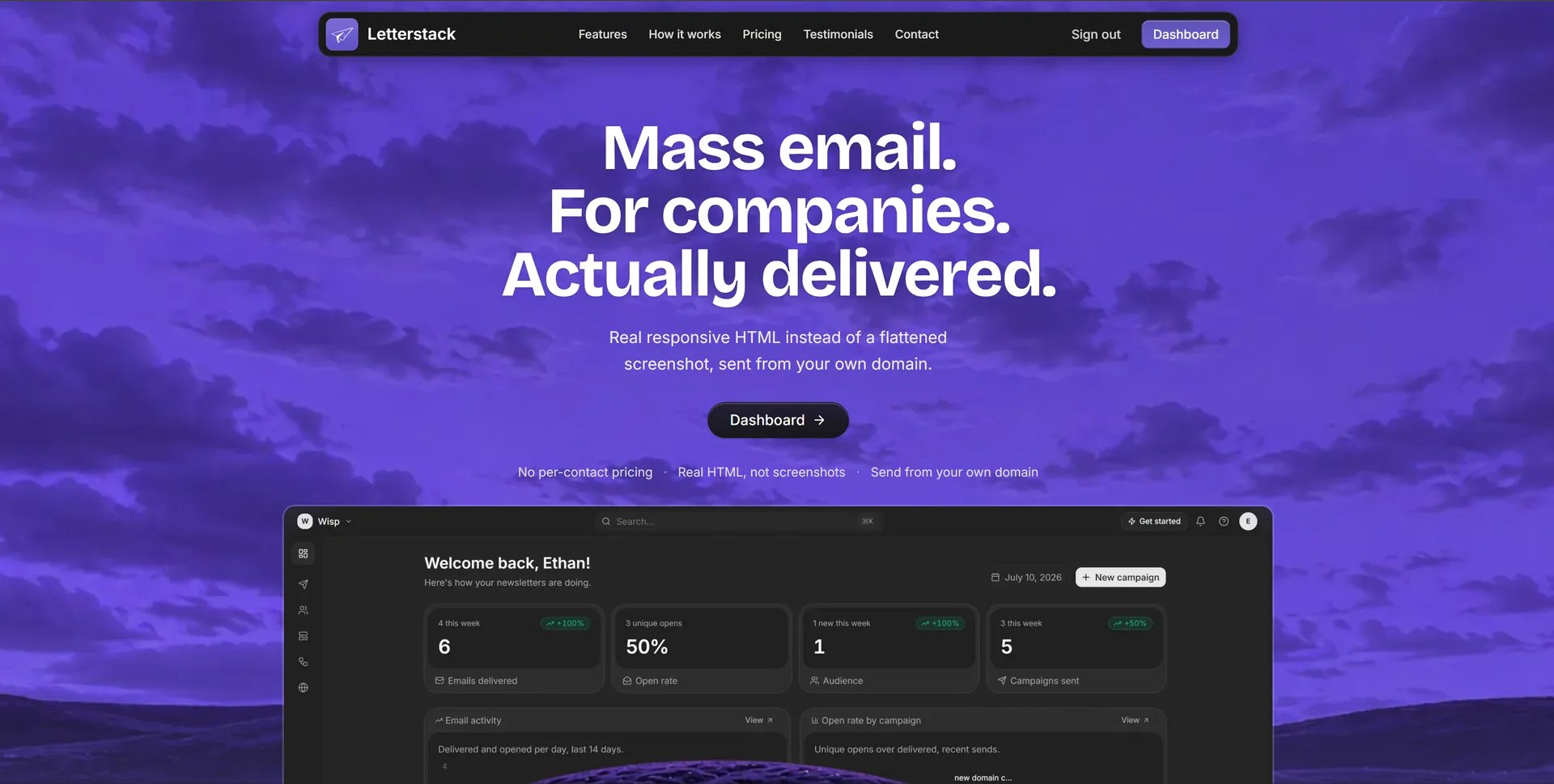 LetterStack screenshot